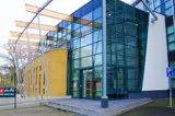 Het gebouw van de nieuwe behandellocatie van het HIN.
